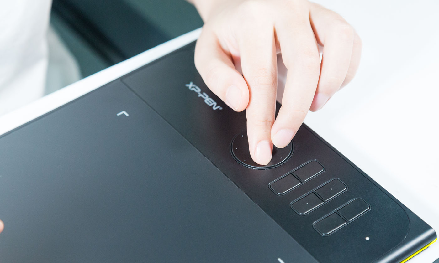 drawing on XP-Pen Star 06C best digital art pad