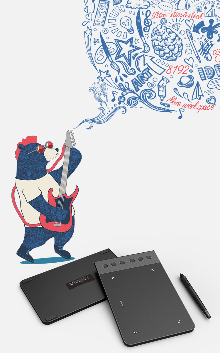 XP-Pen Star G640S digital drawing tablet