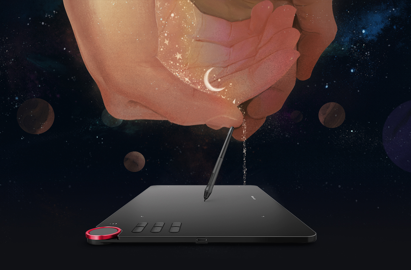 A Beloved Design of XP-Pen Deco 03 Wireless drawing tablet