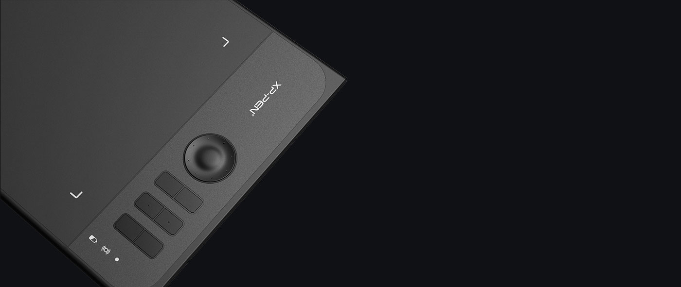 XP-Pen Star 06 graphic art pad come with Versatile 6 EXPRESS KEYS and 1 Dial